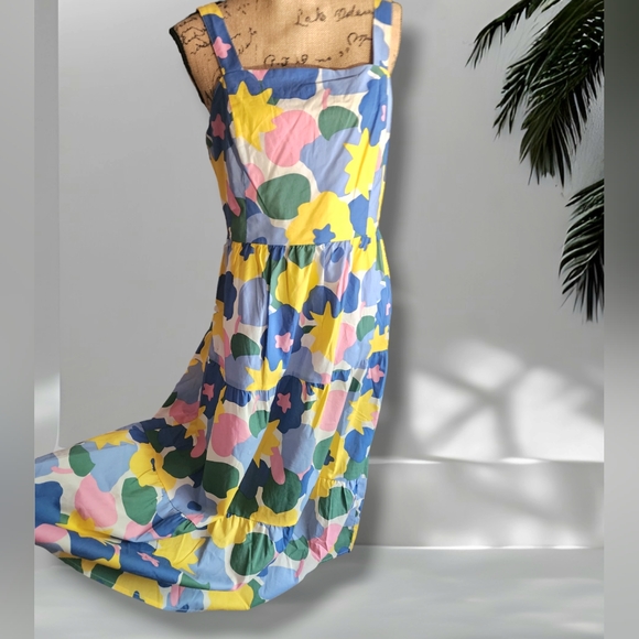 Modcloth Princess Highway Blossoms In The Breeze Tiered Midi Dress US 12 NWT - Picture 6 of 11